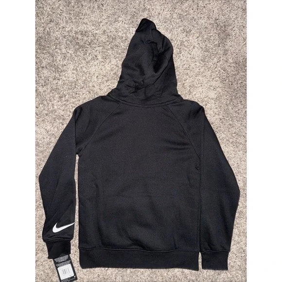 Nike 3BRAND Long Sleeve Sweatshirt Black Hooded Boys Youth Small - Picture 3 of 3